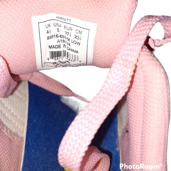 K-SWISS Pink Lace ๐ Sneakers Rare EUC - Picture 4 of 5